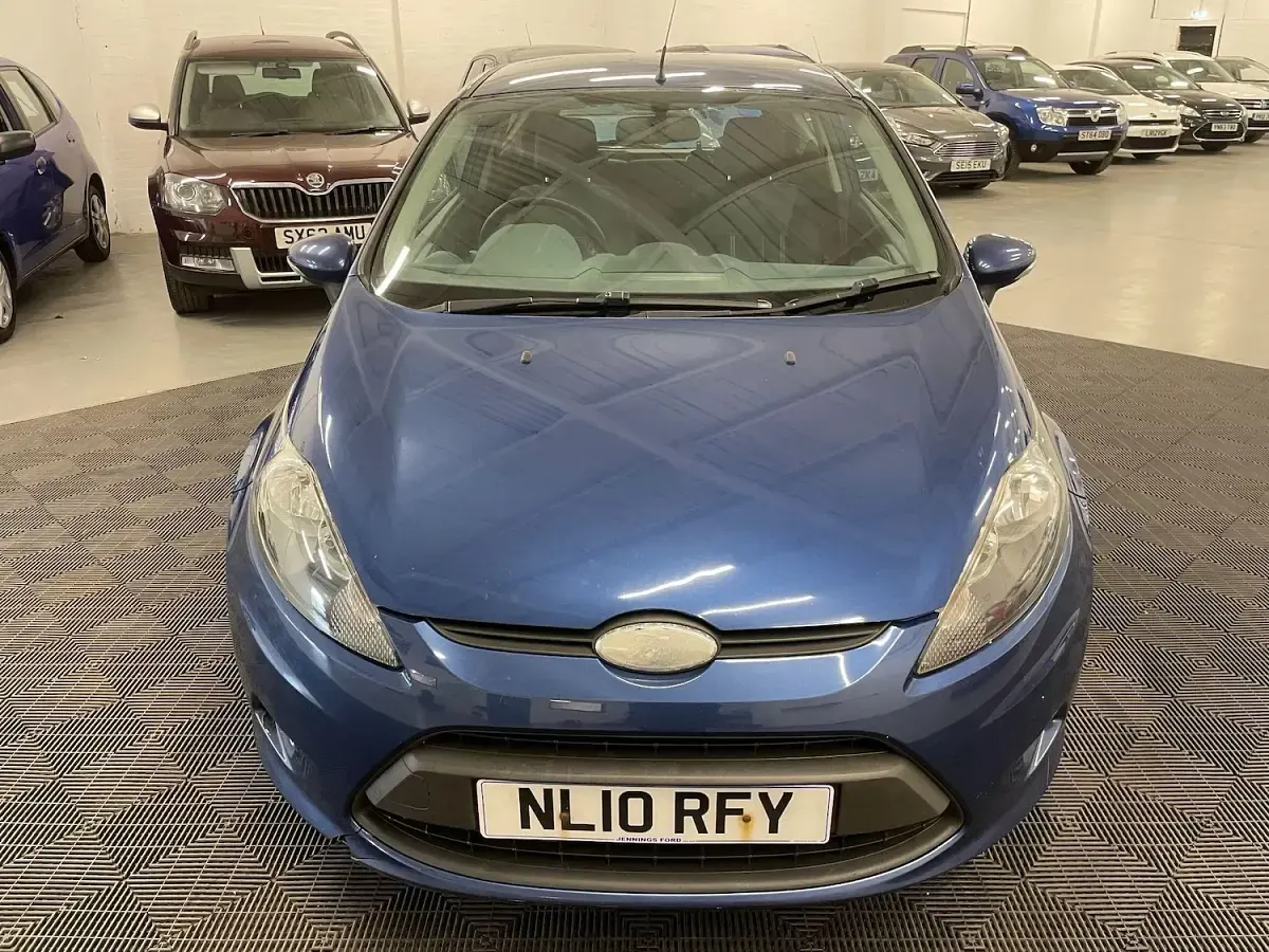 Used Ford Fiesta Style 82 HP (60 kW) 2010 Blue Hatchback