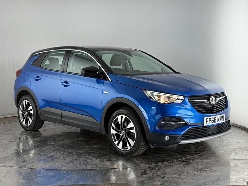 Blue Used 2018 Vauxhall Grandland X Sport SUV | £9,050 (Fair price) - Image 1/3