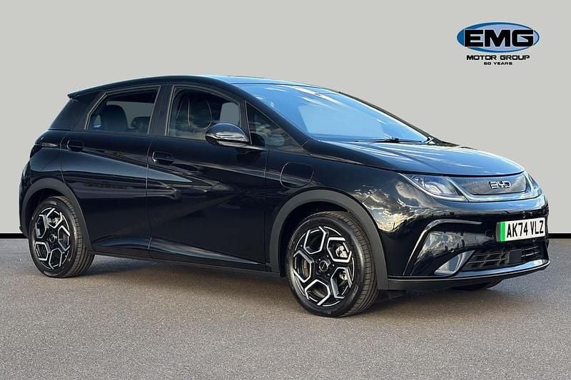 Black Used 2023 BYD Dolphin Comfort Hatchback | £19,795 (Fair price) - Image 1/3