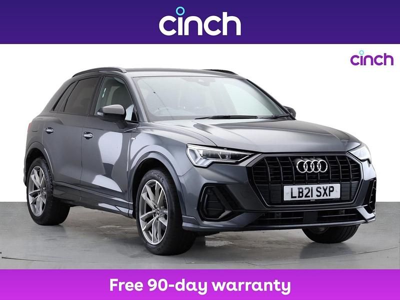 Grey Used 2021 Audi Q3 Black Edition SUV | £20,489 (Good price) - Image 1/3