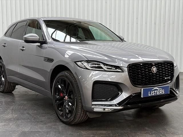 Grey Used 2021 Jaguar F-Pace R-Dynamic SUV | £34,490 (Expensive) - Image 1/4