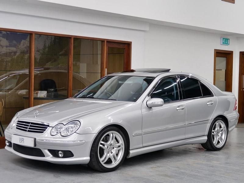 Used Mercedes C55 AMG AMG 2004 Silver Sedan