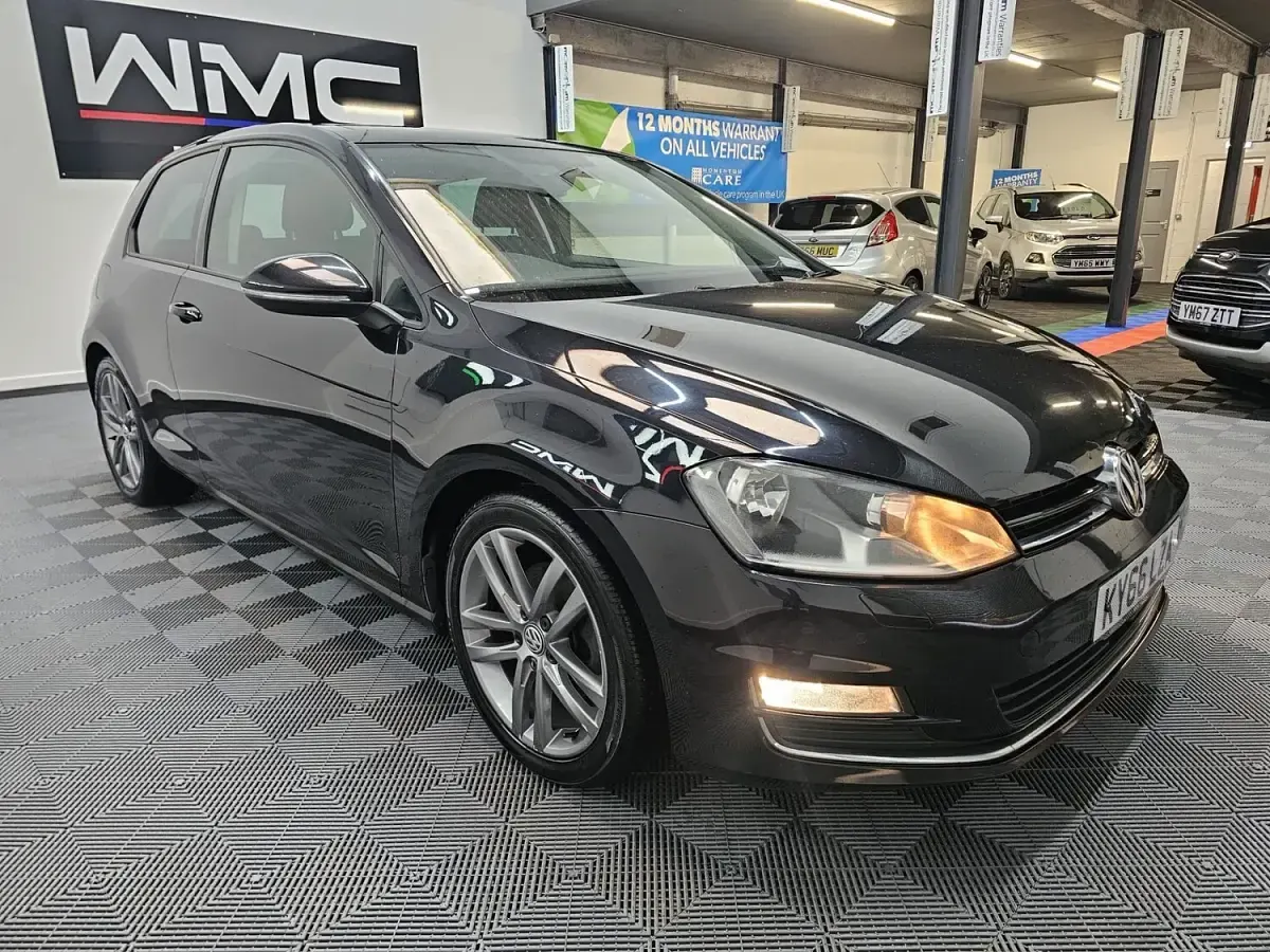 Used VW Golf VII GT 147 HP (108 kW) 2016 Black Hatchback
