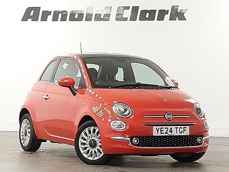 Used Fiat 500 70 HP (51 kW) 2024 Orange Hatchback