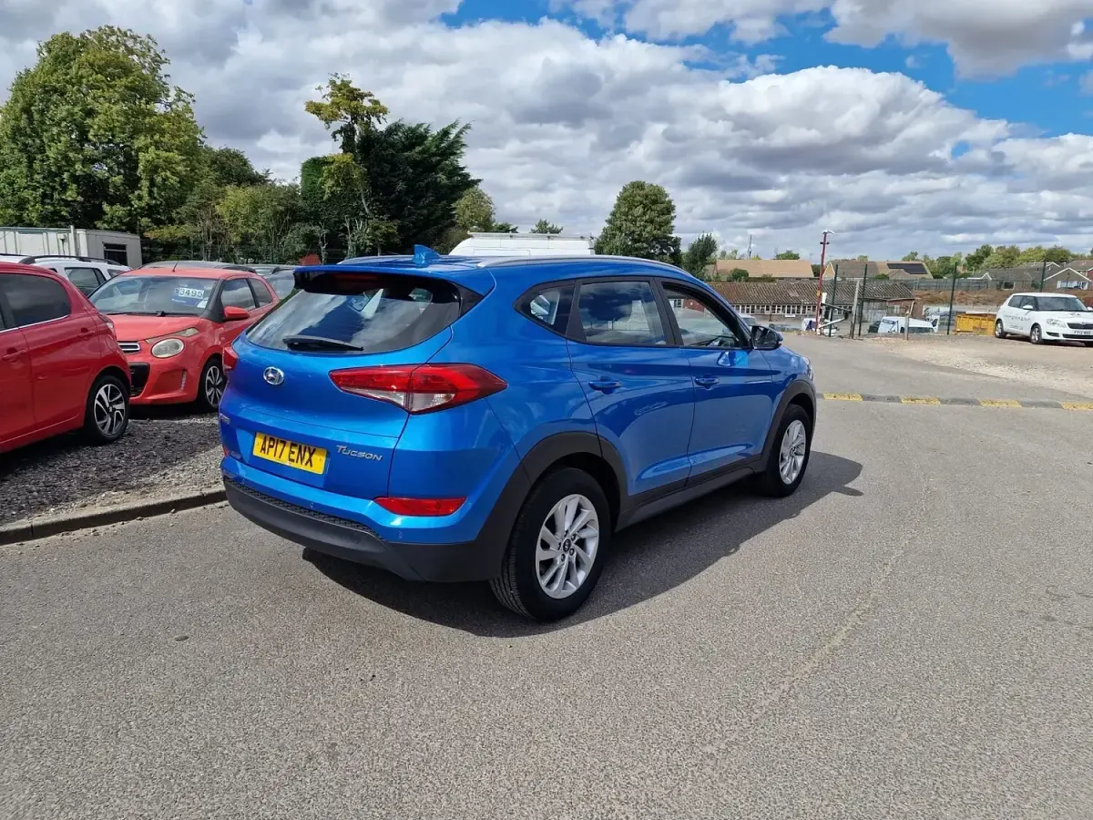 Used Hyundai Tucson SE 177 HP (130 kW) 2017 Blue SUV