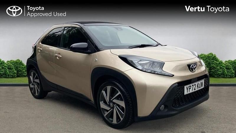 Beige Used 2022 Toyota Aygo X SUV | £12,845 - Image 1/3