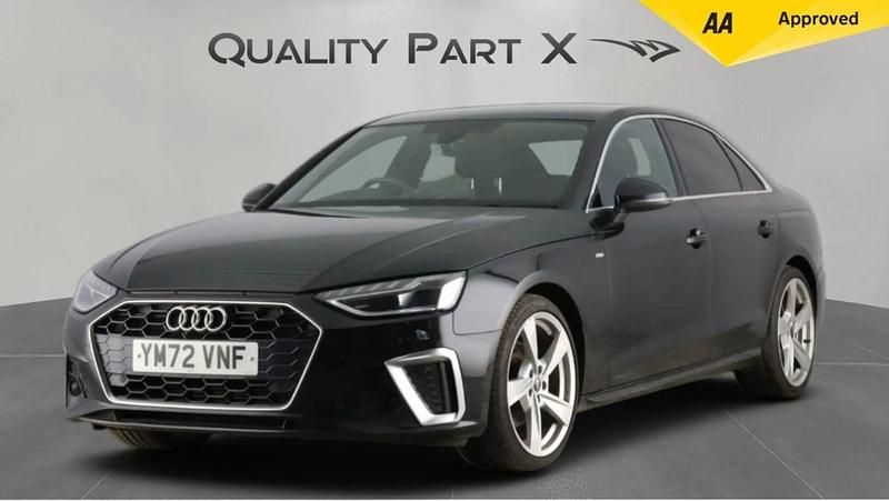 Used Audi A4 S-Line 150 HP (110 kW) 2023 Black Sedan