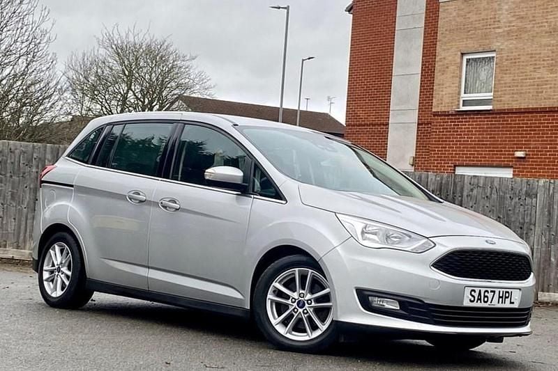 Silver Used 2017 Ford Grand C-Max Zetec MPV | £6,390 (Good price) - Image 1/1
