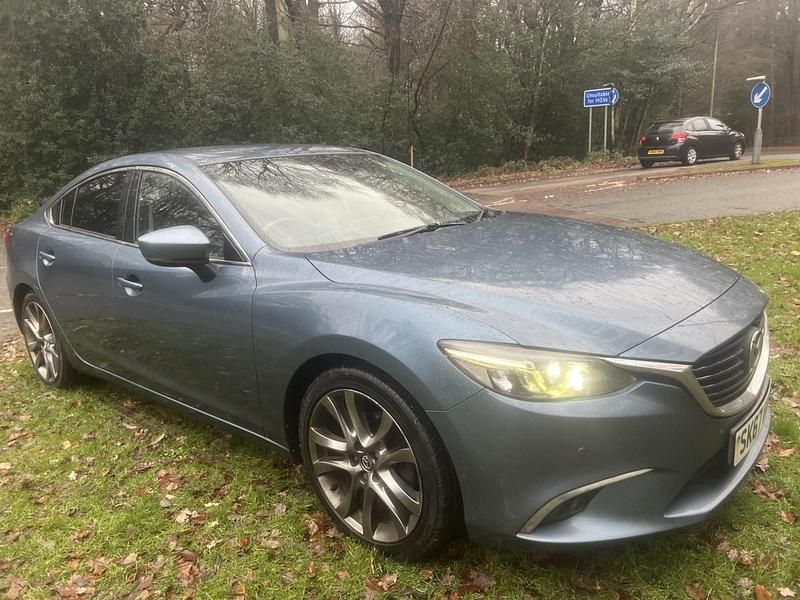 Usado Mazda 6 Inclusive 150 HP (110 kW) 2017 Azul Sedan