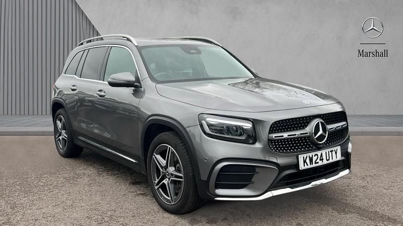 Mountain grey metallic Used 2024 Mercedes GLB220 AMG Line Premium SUV | £32,460 (Good price) - Image 1/4