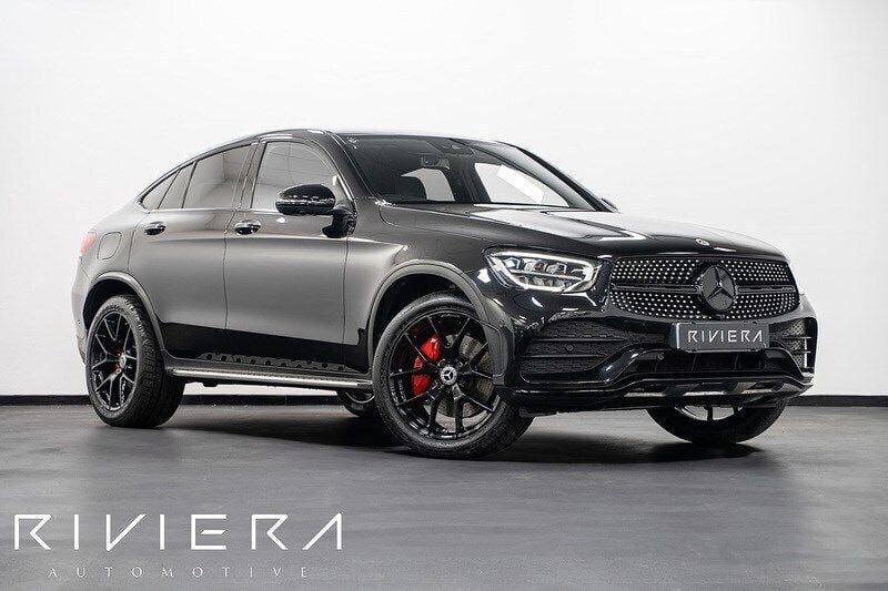 Black Used 2022 Mercedes GLC300 AMG Line Premium Plus Coupe | £43,495 (Fair price) - Image 1/4
