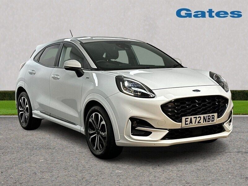 White Used 2022 Ford Puma ST-Line Hatchback | £17,499 (Fair price) - Image 1/4