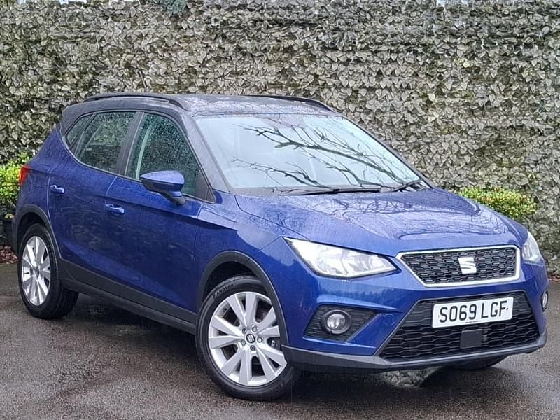 Used Seat Arona SE Technology 95 HP (69 kW) 2019 Blue SUV