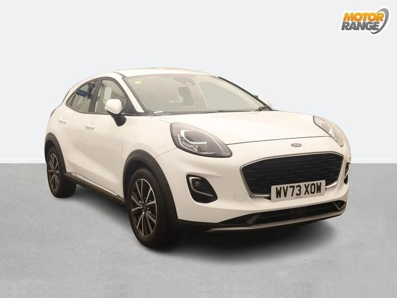 White Used 2023 Ford Puma Titanium Hatchback | £15,495 (Good price) - Image 1/4