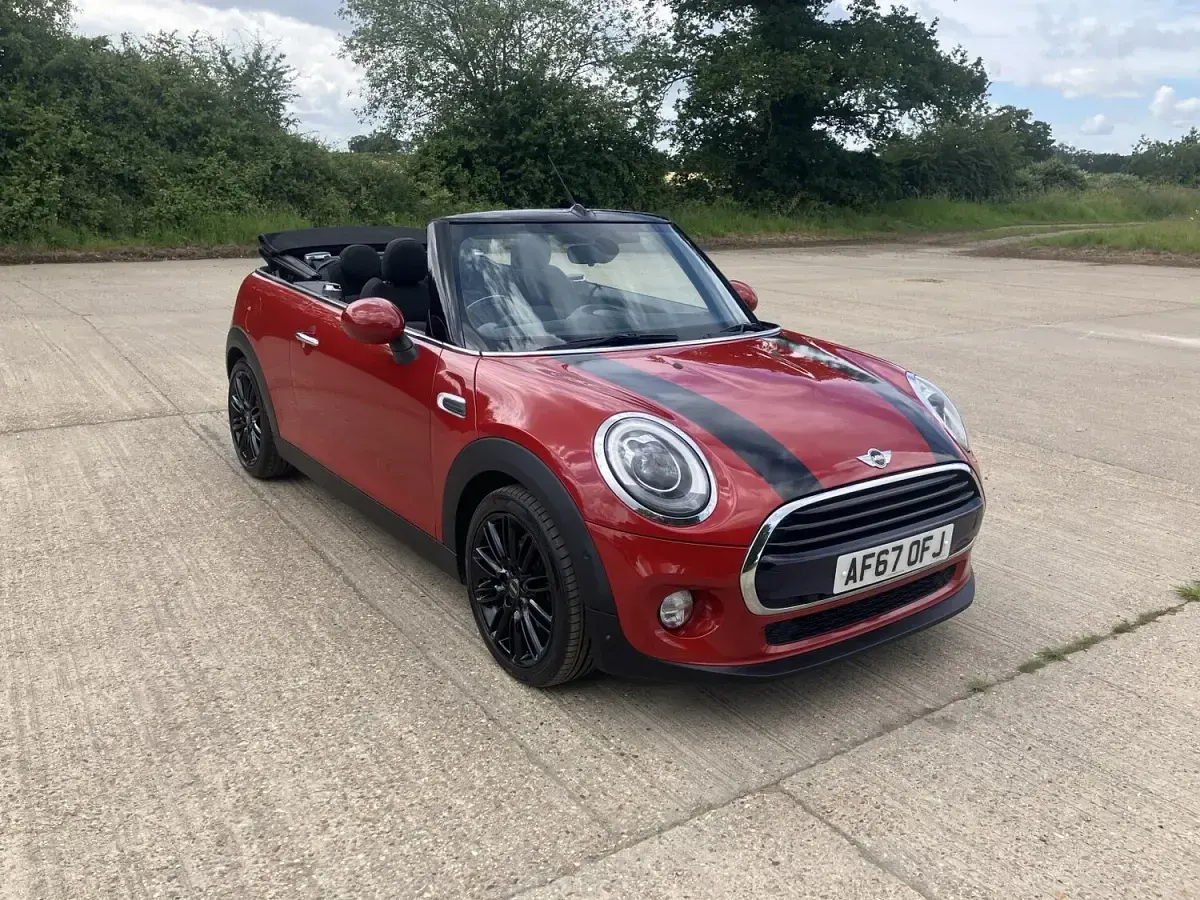Used Mini Cooper Cabriolet 2017 Red Cabriolet