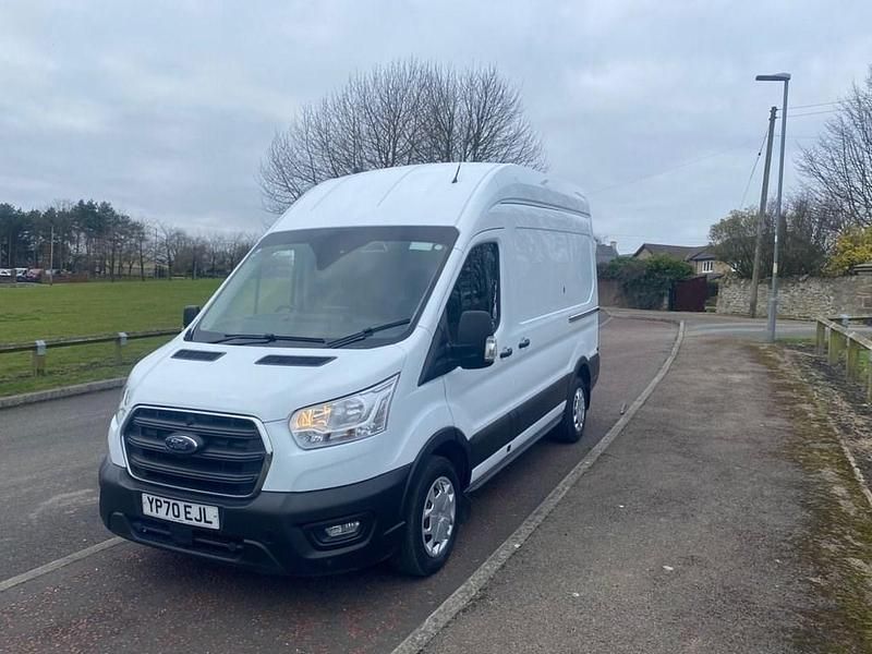 Used Ford Transit Trend 130 HP (95 kW) 2020 White Van