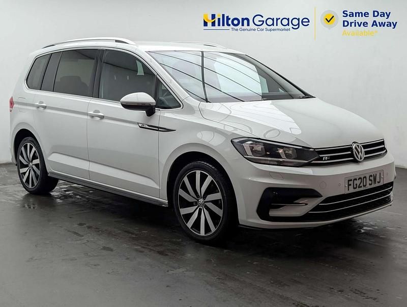 Usado VW Touran R-line 150 HP (110 kW) 2020 Branco Monovolume