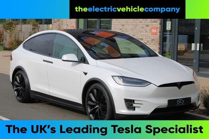 White Used 2017 Tesla Model X SUV | £32,995 - Image 1/3