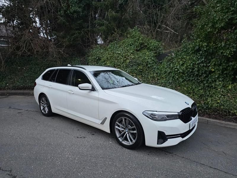 Used BMW 530 2021 White Estate