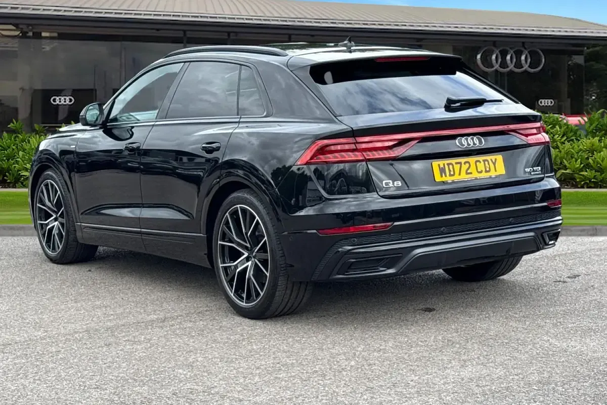 Used Audi Q8 Black Edition 286 HP (210 kW) 2023 Black SUV