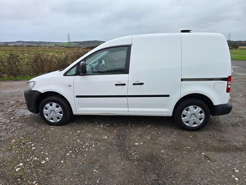 Used VW Caddy 102 HP (75 kW) 2012 White MPV