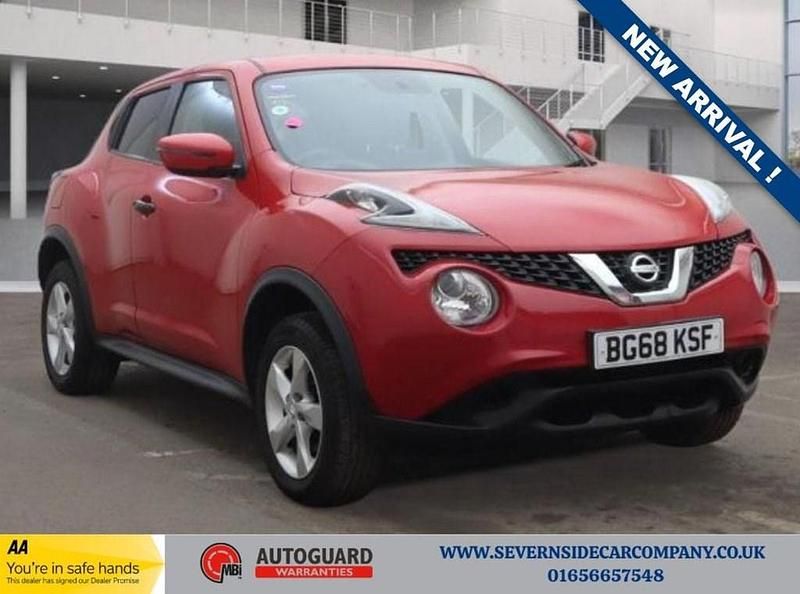 Used Nissan Juke Visia 112 HP (82 kW) 2018 Red SUV