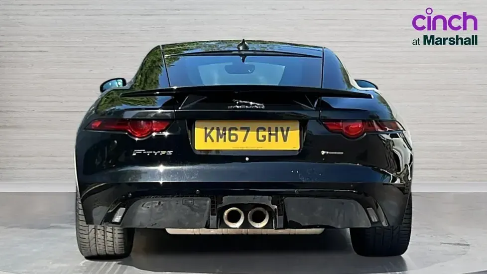 Used Jaguar F-Type R-Dynamic 380 HP (279 kW) 2017 Black Coupe