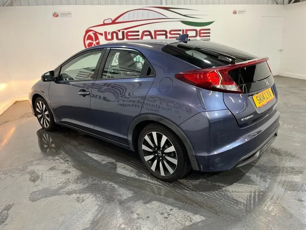 Used Honda Civic SE Plus 142 HP (104 kW) 2014 Blue Hatchback