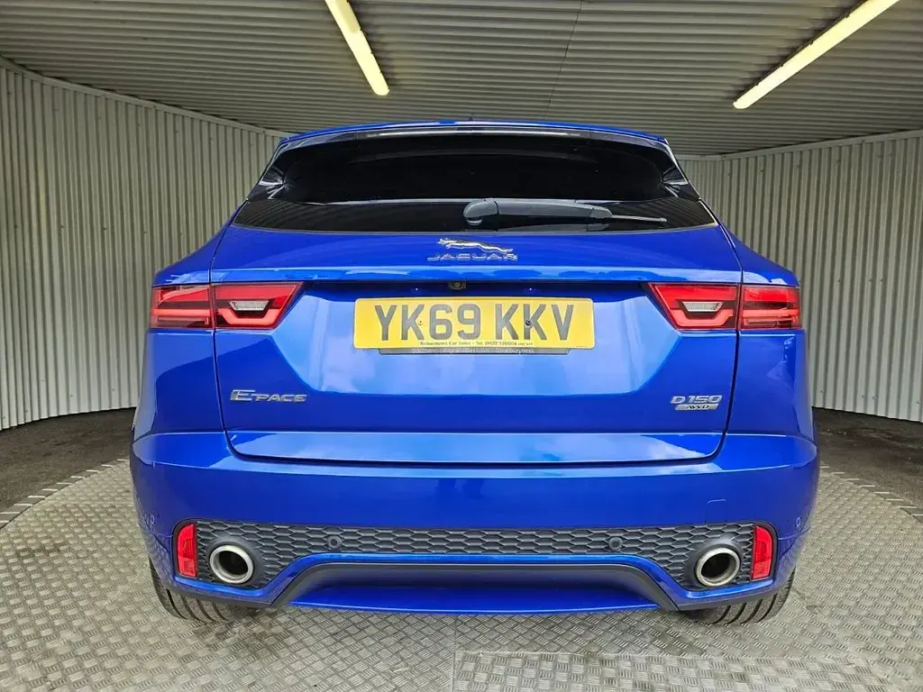 Used Jaguar E-Pace R-Dynamic 150 HP (110 kW) 2019 Blue SUV