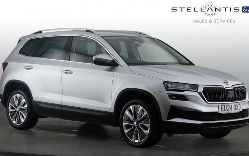 Grey Used 2024 Skoda Karoq SE L SUV | £21,443 (Good price) - Image 1/4