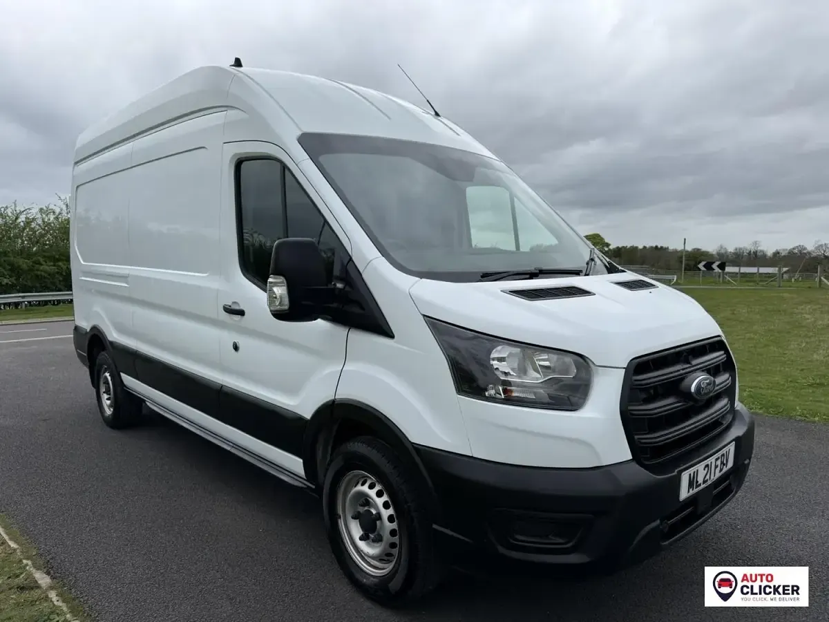 Used Ford Transit S 130 HP (95 kW) 2021 White Van