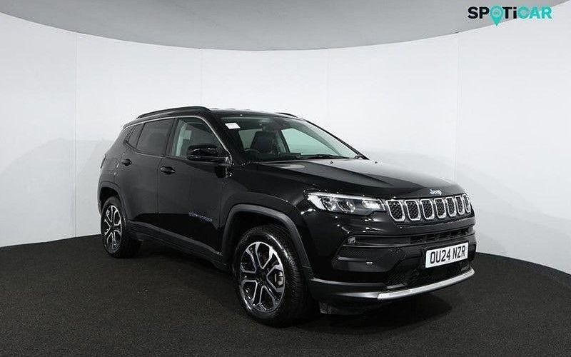 Black Used 2023 Jeep Compass Limited SUV | £20,990 (Fair price) - Image 1/4