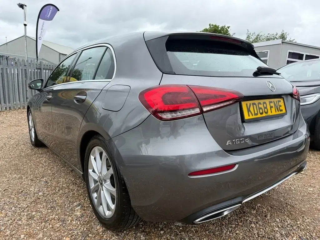 Used Mercedes A180 116 HP (85 kW) 2019 Grey Hatchback