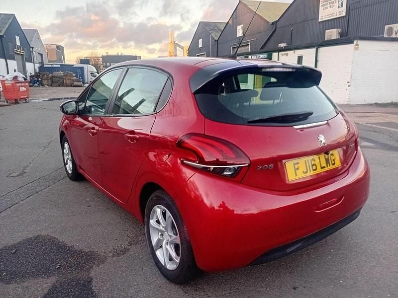 Used Peugeot 208 Active 2017 Red Hatchback