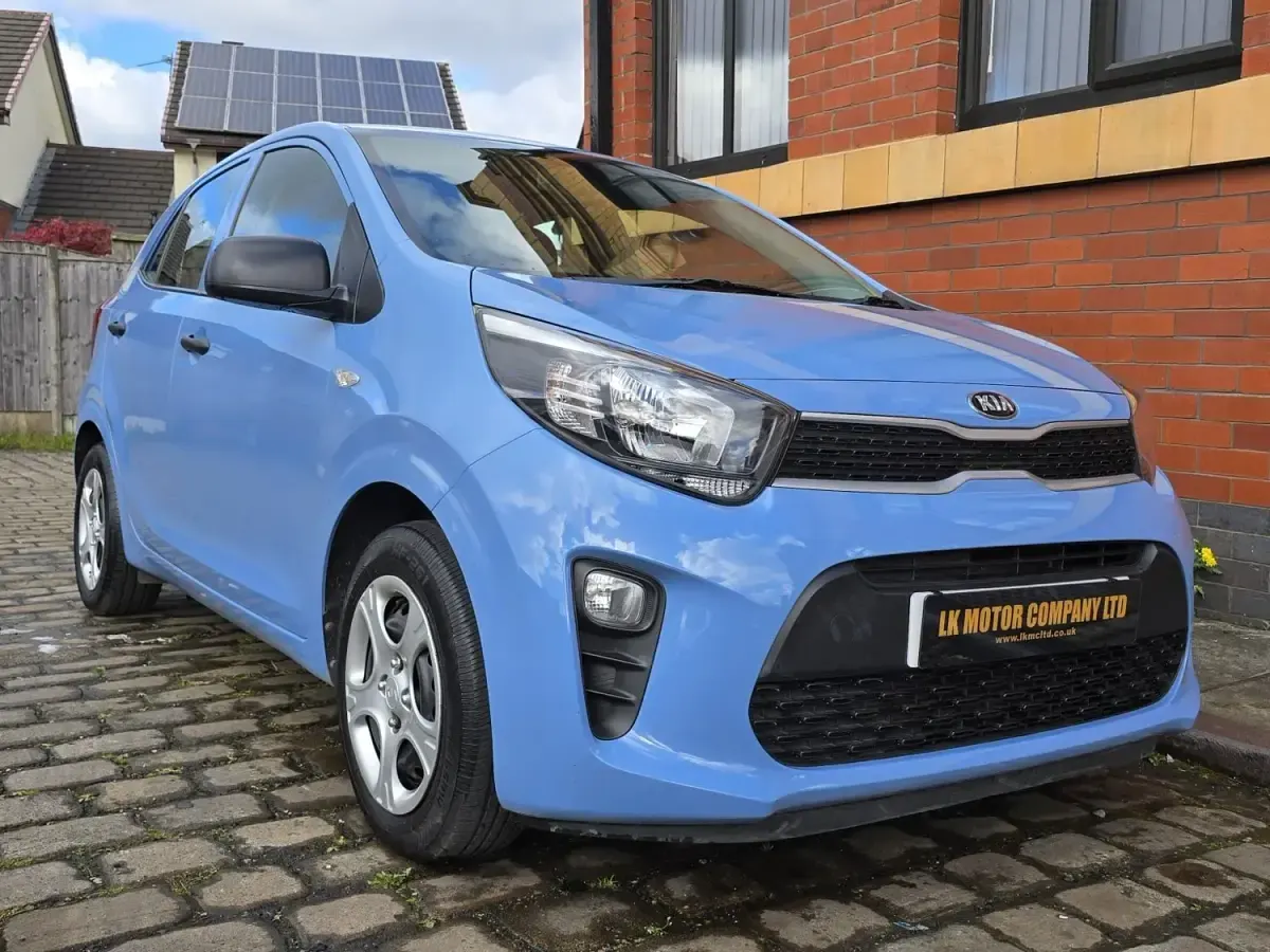 Used Kia Picanto 66 HP (48 kW) 2019 Blue Hatchback