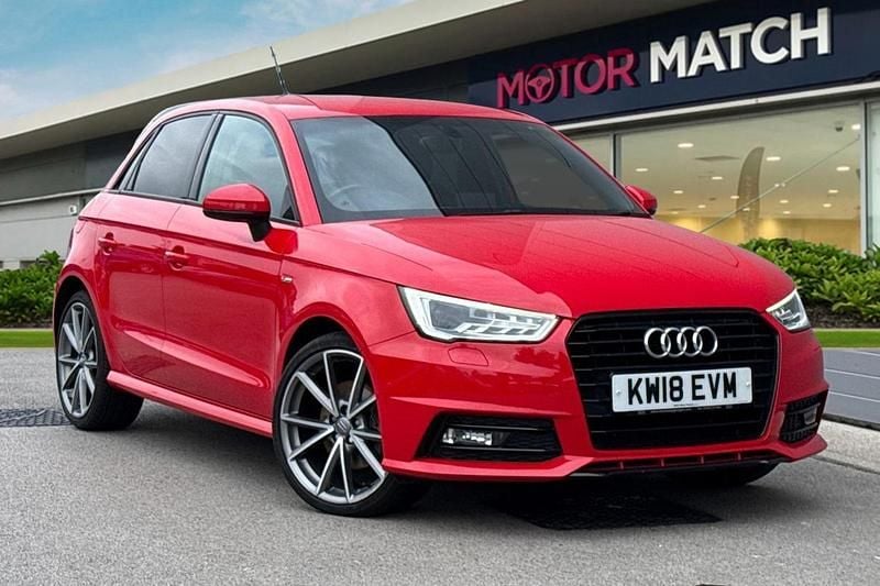 Red Used 2018 Audi A1 Sportback Black Edition Hatchback | £12,790 (Fair price) - Image 1/4