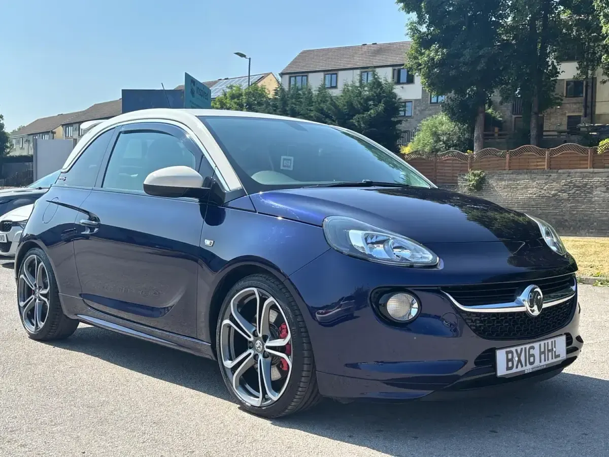 Used Vauxhall Adam S 150 HP (110 kW) 2016 Blue Hatchback