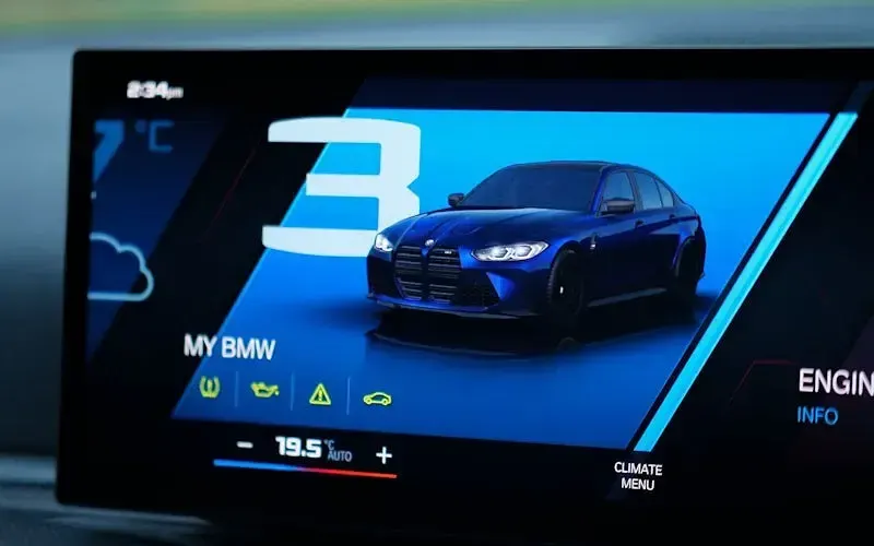 Used BMW M3 Competition Edition 510 HP (375 kW) 2022 Blue Sedan
