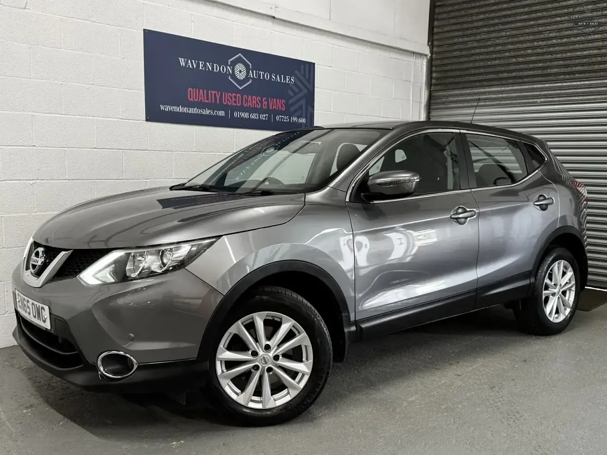 Used Nissan Qashqai Acenta 110 HP (80 kW) 2016 Grey SUV
