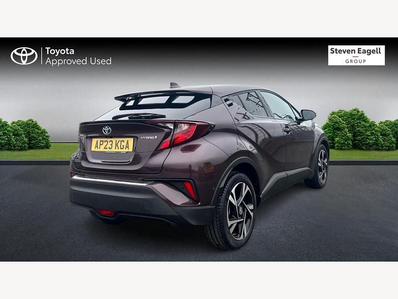 Used Toyota C-HR Design 2023 Mauve/purple SUV