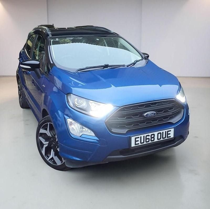 Used Ford Ecosport ST-Line 140 HP (102 kW) 2018 Blue SUV