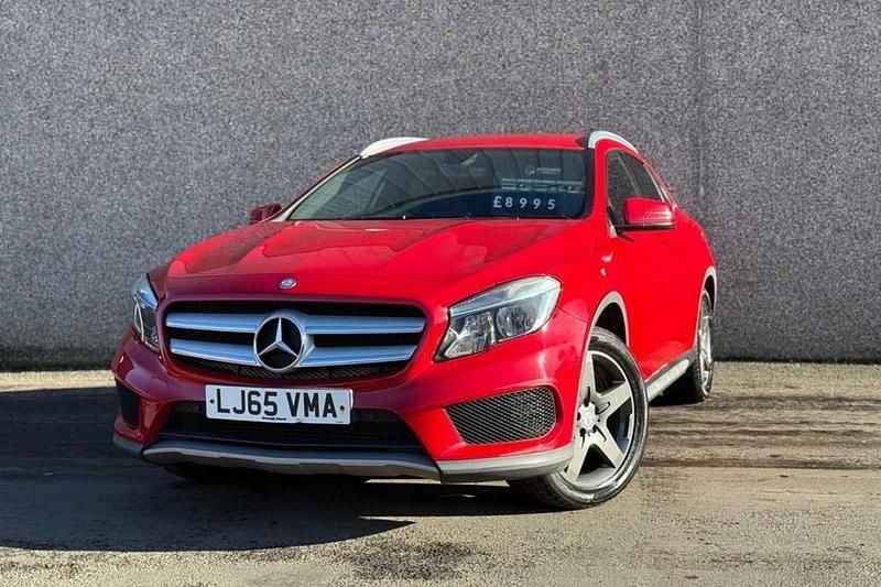Used Mercedes GLA200 AMG line 136 HP (100 kW) 2015 Red SUV