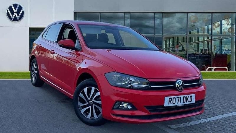 Flash red Used 2021 VW Polo Active Hatchback | £13,461 (Fair price) - Image 1/4