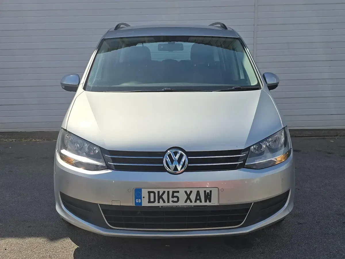 Used VW Sharan SE 140 HP (102 kW) 2015 Silver MPV