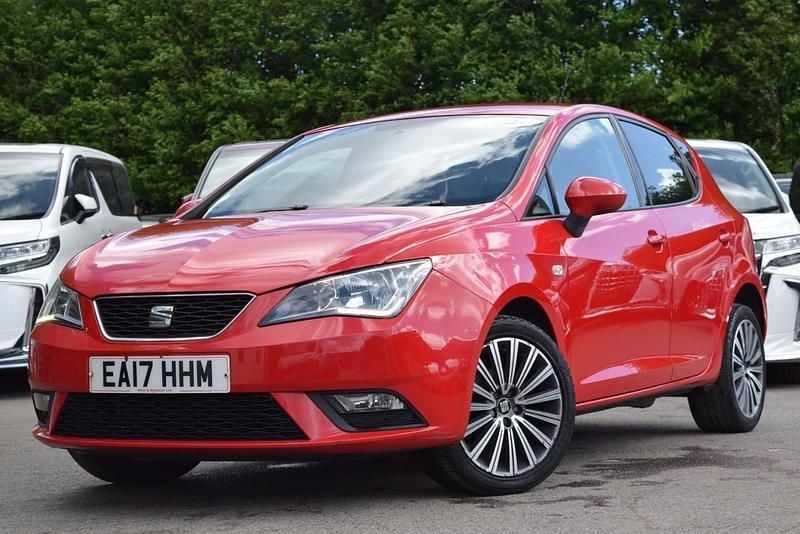 Red Used 2017 Seat Ibiza SE Technology Hatchback | £2,995 (Good price) - Image 1/2
