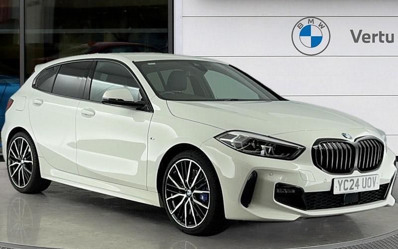 White Used 2024 BMW 118 M Sport Hatchback | £24,351 (Good price) - Image 1/4