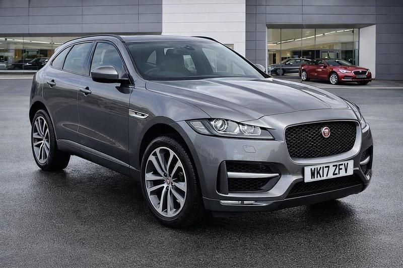 Used Jaguar F-Pace R-Sport 180 HP (132 kW) 2017 Grey SUV
