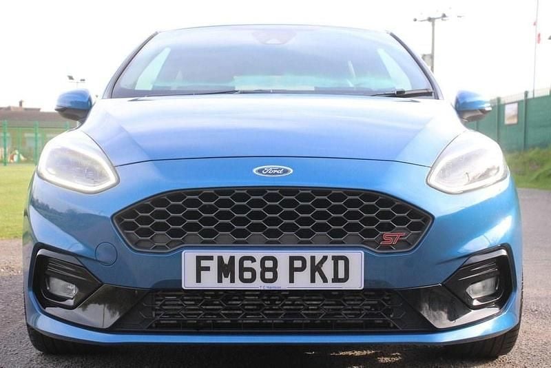 Used Ford Fiesta ST 200 HP (147 kW) 2019 Blue Hatchback