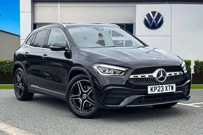 Black Used 2023 Mercedes GLA200 AMG line SUV | £28,940 (Fair price) - Image 1/4