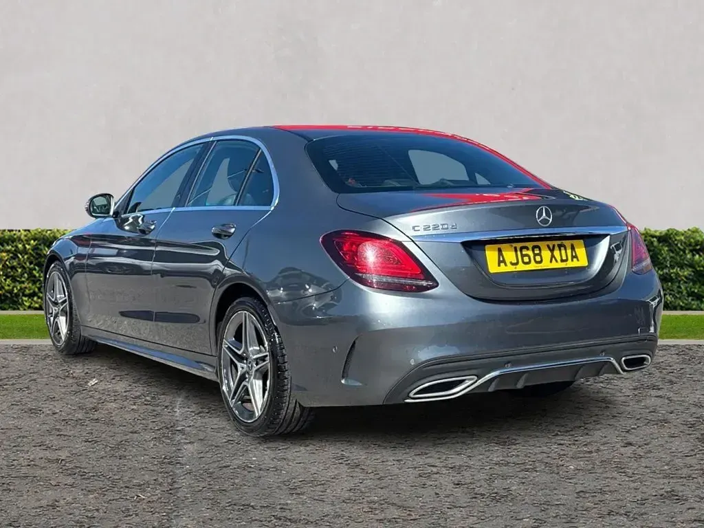 Used Mercedes C220 AMG Line Premium 2019 Grey Sedan